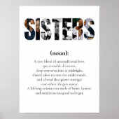 SISTERS デフィニションポスター - 彼女へのユニークなギフト ポスター (正面)