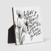 "Sisters" 5.25" x 5.25インチEasel付きプラーク フォトプラーク (正面)