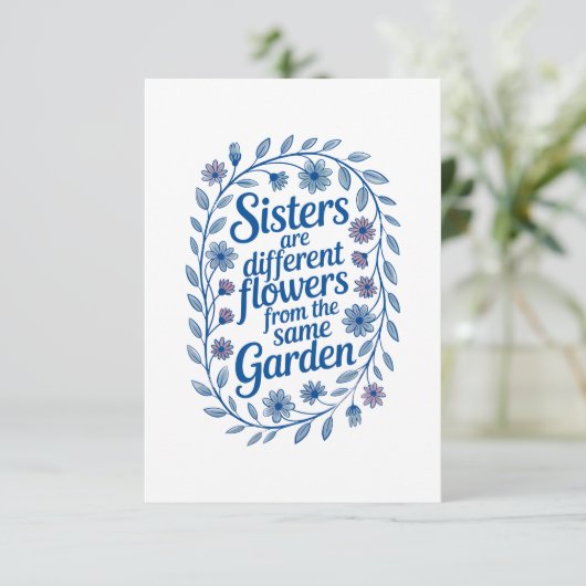 Sisters Are Different Flowers From The Same Garden カード (スタンド正面)