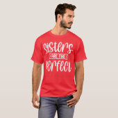 Sisters Arehe Perfect Best Friends Sisteream frien Tシャツ (正面フル)