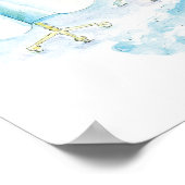 Sisters Blue Dress 11x14 by Heather French Henry ポスター (角)