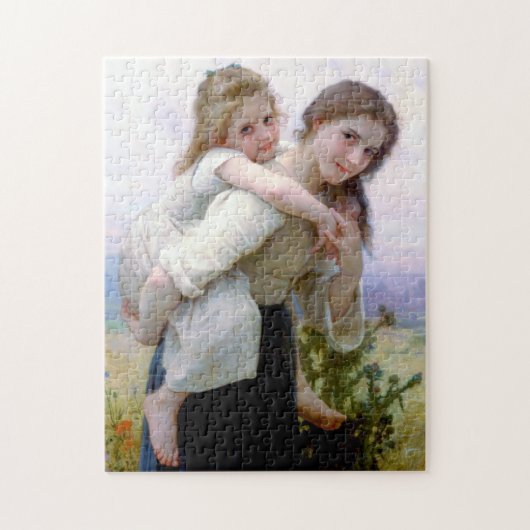 Sisters, Bouguereau ジグソーパズル (縦)