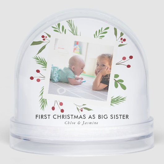 Sister's First Christmas Photo Holly (正面)