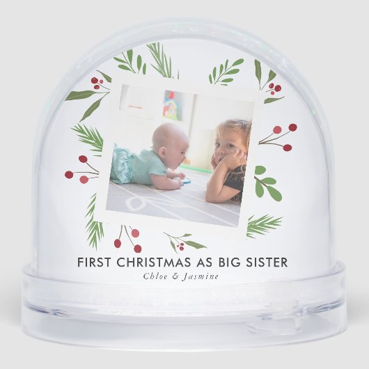 Sister's First Christmas Photo Holly (裏面)