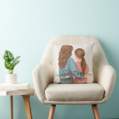 Sisters Forever – Custom Photo Throw Pillow クッション (椅子)