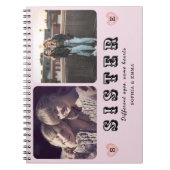 Sisters Forever – Photo Collage Spiral Notebook ノートブック (正面)