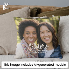 SISTERS FROM DIFFERENT MISTERS 名前入りフォトベストフレンドグッズ クッション