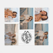 Sisters Make the Best Friends Photo  フリースブランケット (正面(横))