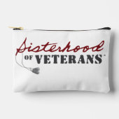 Sisters of Veterans Military Pride Design アクセサリーポーチ (正面)