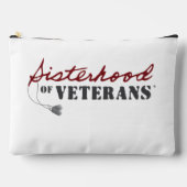 Sisters of Veterans Military Pride Design アクセサリーポーチ (正面)