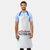Sisters of Veterans Military Pride Design エプロン (着用した状態)