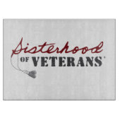 Sisters of Veterans Military Pride Design カッティングボード (正面)