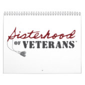 Sisters of Veterans Military Pride Design カレンダー (カバー)