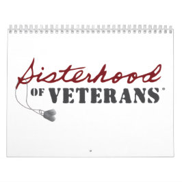Sisters of Veterans Military Pride Design カレンダー