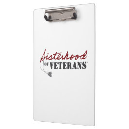 Sisters of Veterans Military Pride Design クリップボード