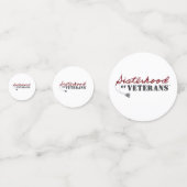Sisters of Veterans Military Pride Design コンフェッティ (裏面)