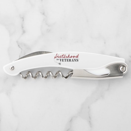 Sisters of Veterans Military Pride Design ソムリエナイフ (裏面)