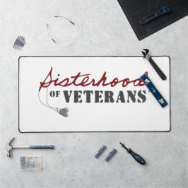 Sisters of Veterans Military Pride Design デスクマット