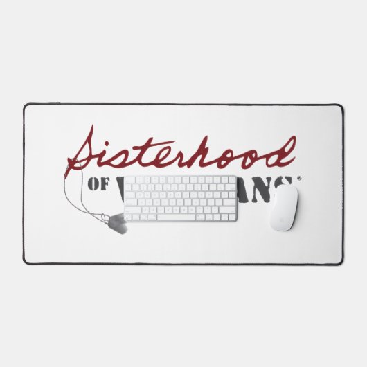Sisters of Veterans Military Pride Design デスクマット (キーボード&マウス)