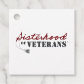 Sisters of Veterans Military Pride Design フェイバータグ (正面)
