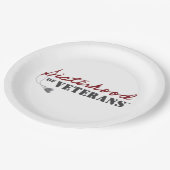 Sisters of Veterans Military Pride Design ペーパープレート (アングル)