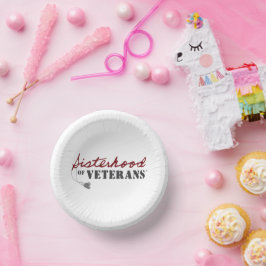 Sisters of Veterans Military Pride Design ペーパーボウル