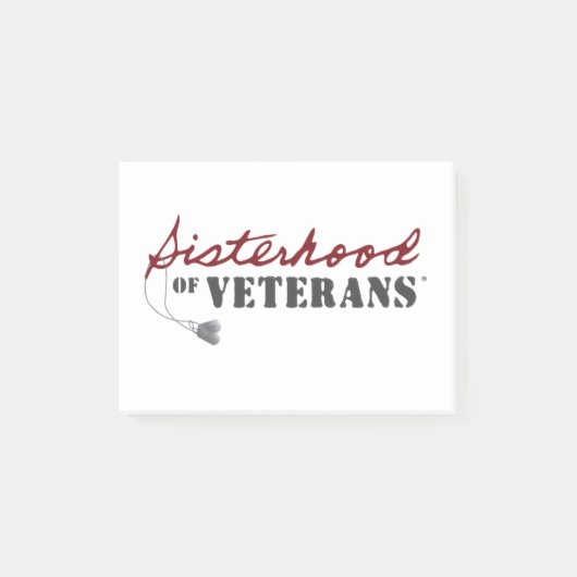 Sisters of Veterans Military Pride Design ポストイット (正面)