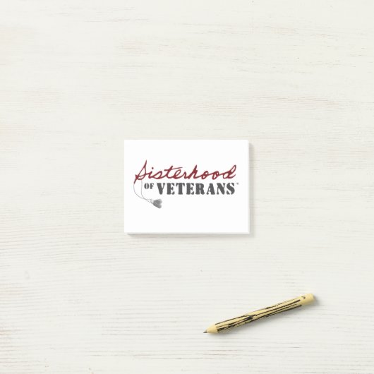 Sisters of Veterans Military Pride Design ポストイット (デスク上)