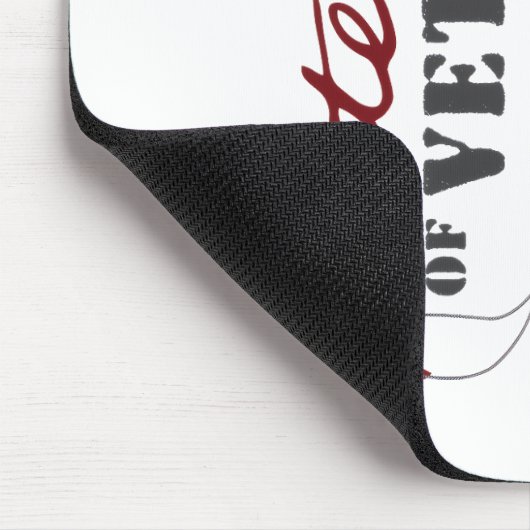 Sisters of Veterans Military Pride Design マウスパッド (コーナー)