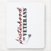 Sisters of Veterans Military Pride Design マウスパッド (正面)