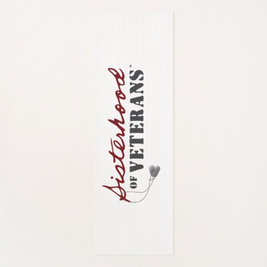 Sisters of Veterans Military Pride Design ヨガマット (正面)