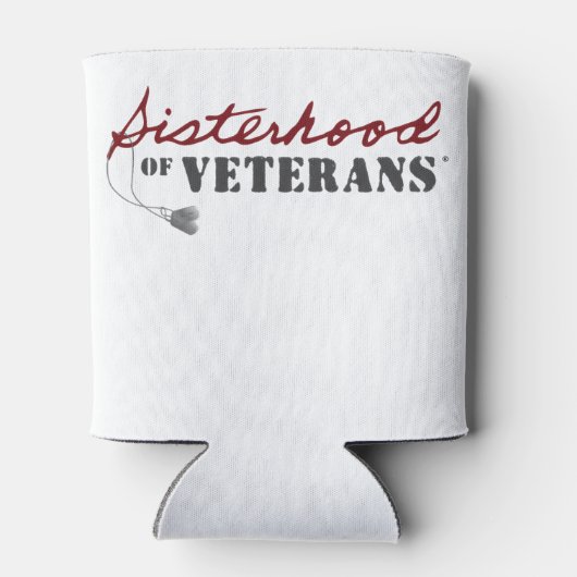 Sisters of Veterans Military Pride Design 缶クーラー (裏面)