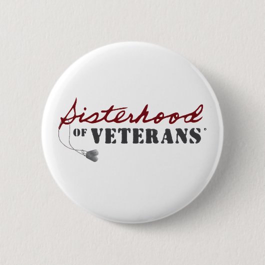 Sisters of Veterans Military Pride Design 缶バッジ (正面)