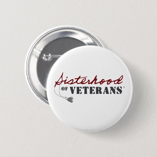 Sisters of Veterans Military Pride Design 缶バッジ (正面&裏面)