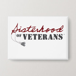 Sisters of Veterans Military Pride Design 缶バッジ