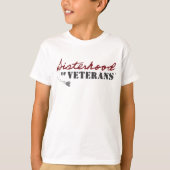 Sisters of Veterans Military Pride Design Tシャツ (正面)