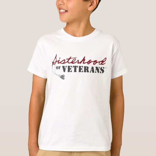 Sisters of Veterans Military Pride Design Tシャツ (正面)