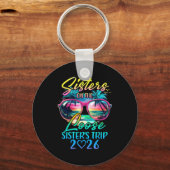 Sisters On The Loose Sisters Trip 2026 Funny Summe キーホルダー (正面)