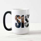 Sisters Photo Collage Color Morphing Mug モーフィングマグカップ (左)
