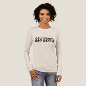Sisters Photo Collage Long Sleeve Shirt トライブレンドＴシャツ (正面全体)