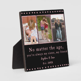 Sisters Photo Mug Plaque – Personalized Gift フォトプラーク