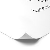 SISTERS Poem Poster – Heartfelt Gift for Sister ポスター (角)