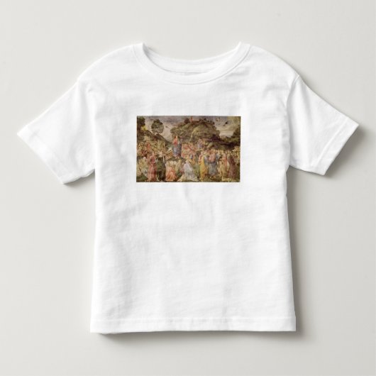 Sistineからの山上の垂訓、 トドラーTシャツ (正面)