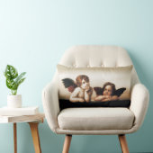 Sistineマドンナの天使の考えること ランバークッション (椅子)