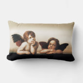 Sistineマドンナの天使の考えること ランバークッション (正面)