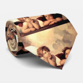 Sistineマドンナの天使Raffaelo Sanzio ネクタイ (ロール)