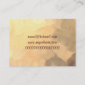 Sistineマドンナの天使Raffaelo Sanzio 名刺 (裏面)