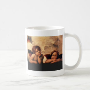 SistineマドンナRaphaelによる2つの天使 コーヒーマグカップ