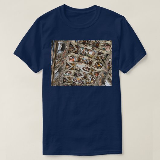 Sistine Chapel Art Tシャツ (デザイン正面)
