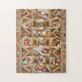 Sistine Chapel Ceiling by Michelangelo Buonarroti ジグソーパズル (縦)